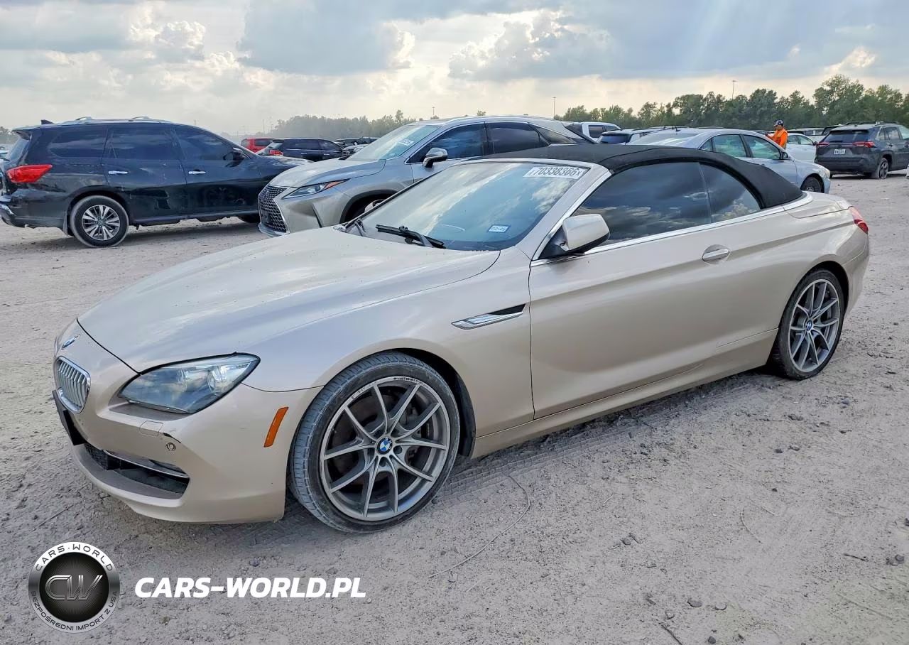 2012 BMW 650 I VIN:WBALZ3C52CDL72249 - 1