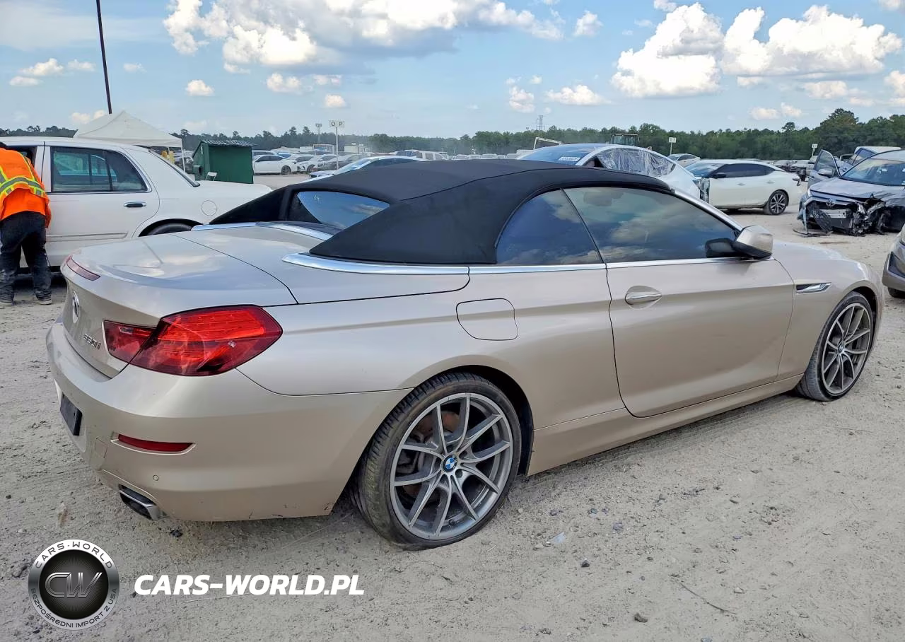 2012 BMW 650 I VIN:WBALZ3C52CDL72249 - 3