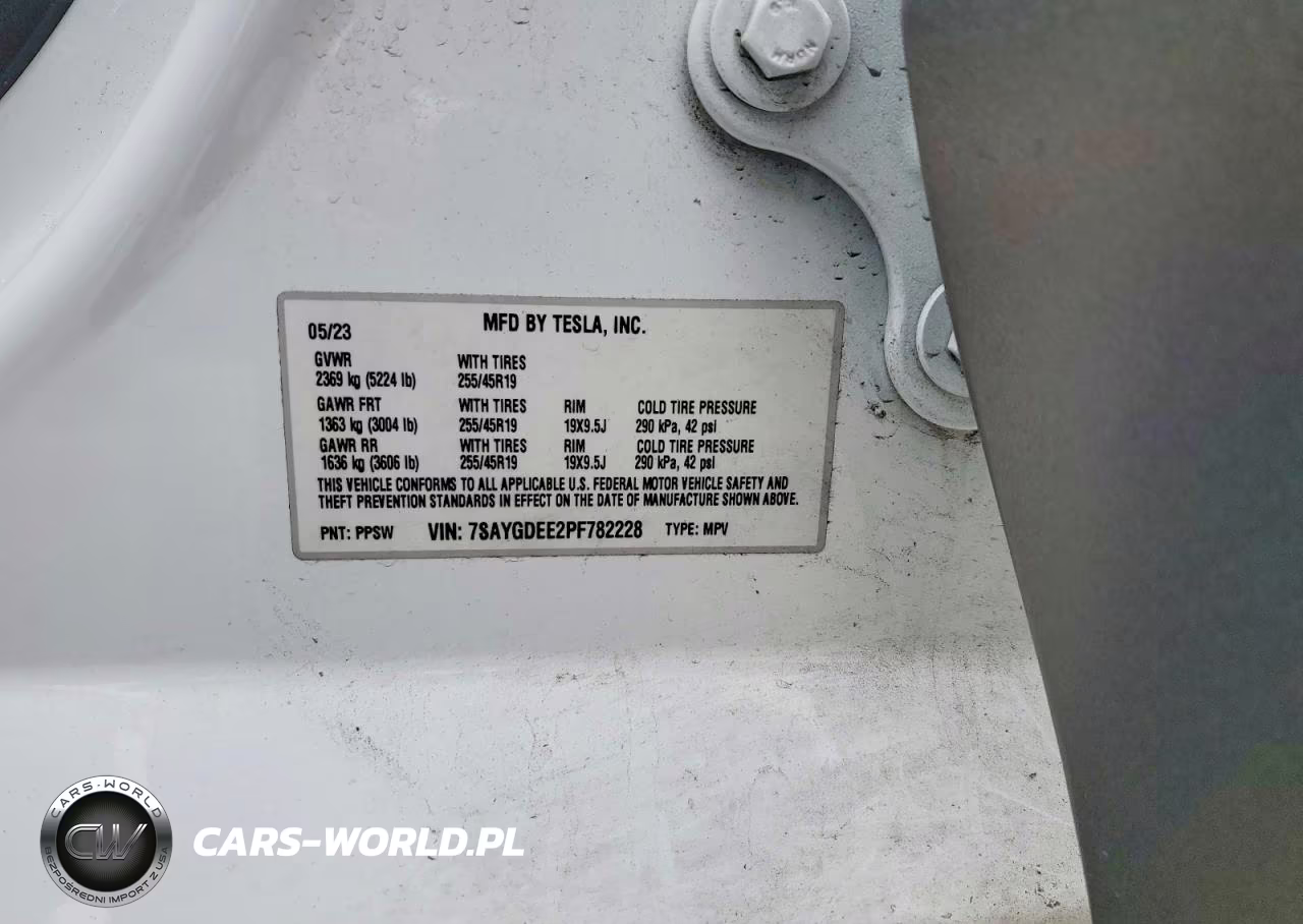 2023 Tesla Model Y VIN:7SAYGDEE2PF782228 - 13