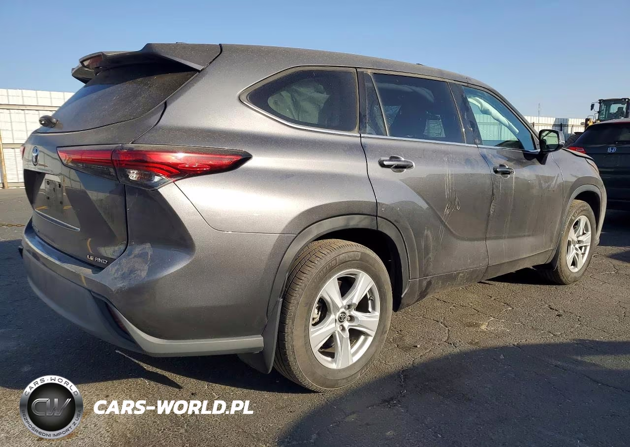 2021 Toyota Highlander Le VIN:5TDBZRBH7MS144699 - 3