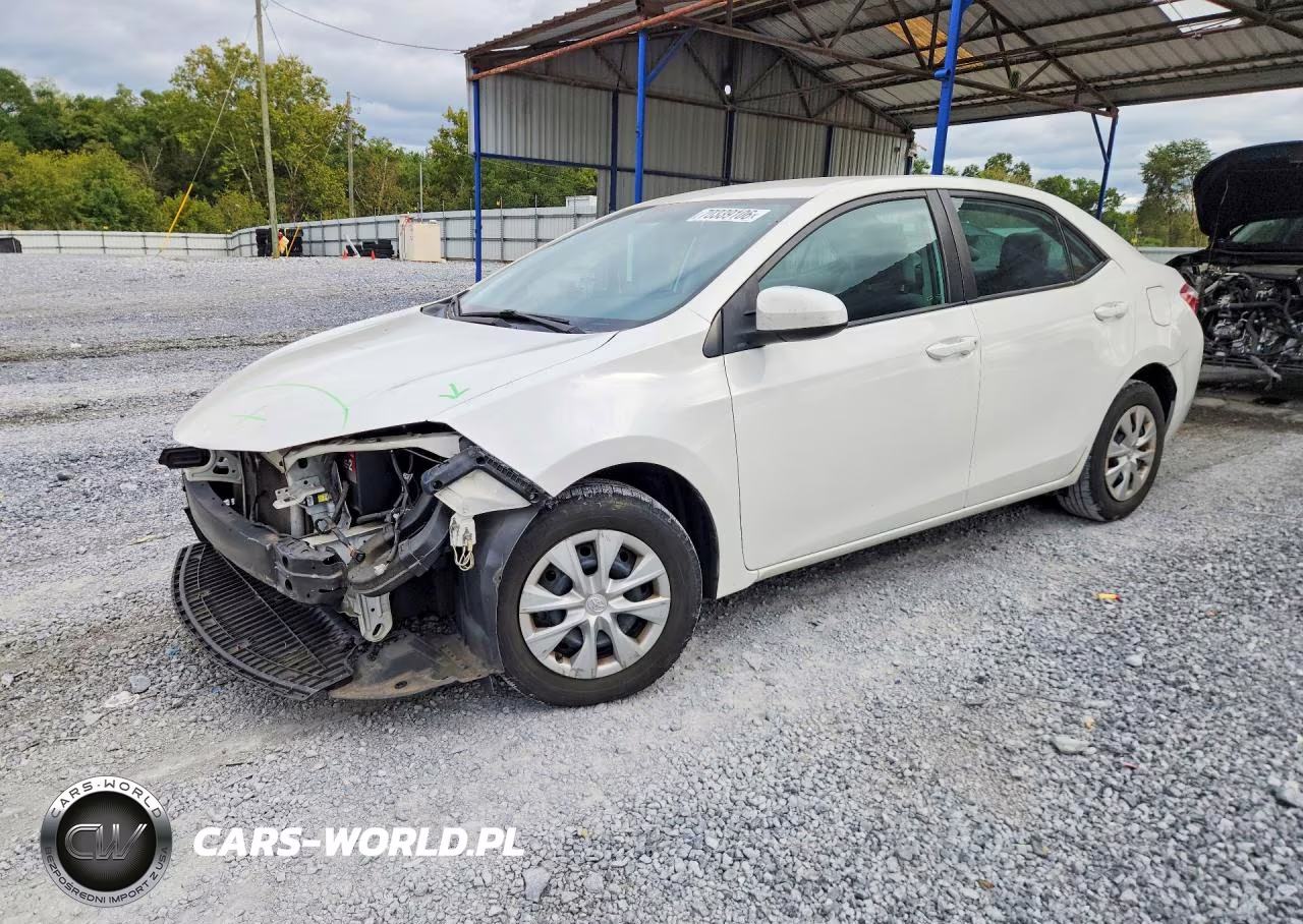 2016 Toyota Corolla L VIN:2T1BURHE3GC485378 - 1