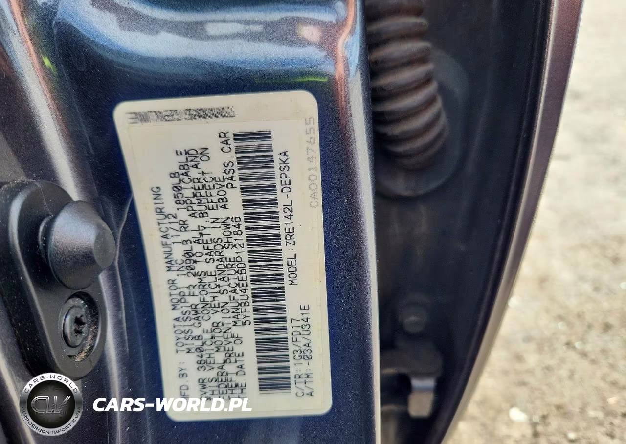 2013 Toyota Corolla S VIN:5YFBU4EE6DP121846 - 13