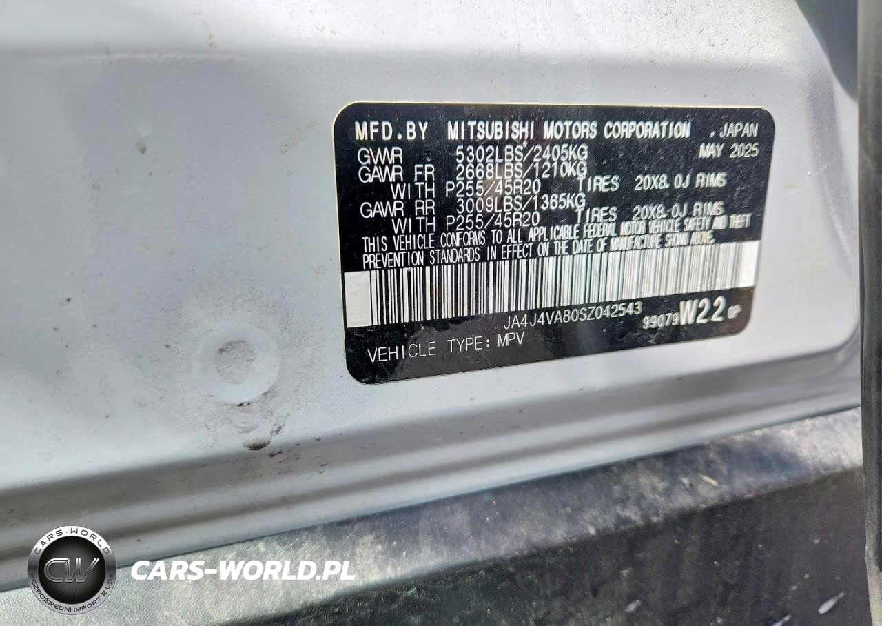 2025 Mitsubishi Outlander Se VIN:JA4J4VA80SZ042543 - 13