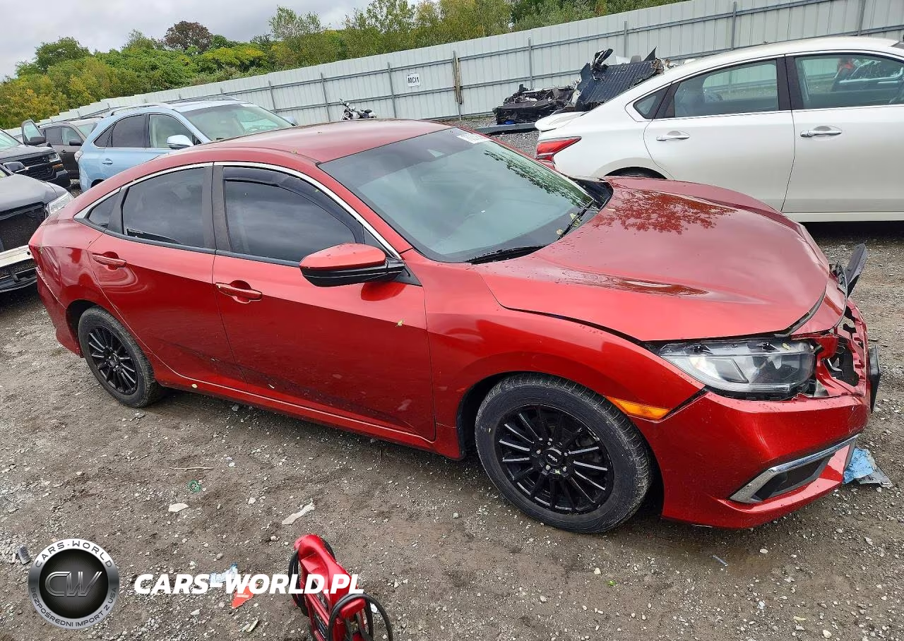 2021 Honda Civic Lx VIN:2HGFC2F68MH525562 - 3