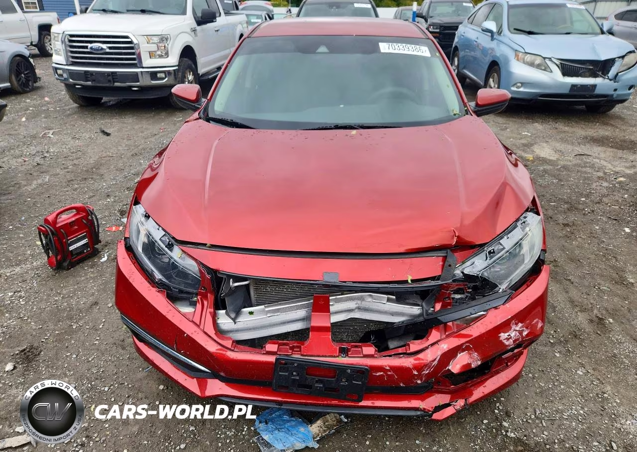 2021 Honda Civic Lx VIN:2HGFC2F68MH525562 - 4