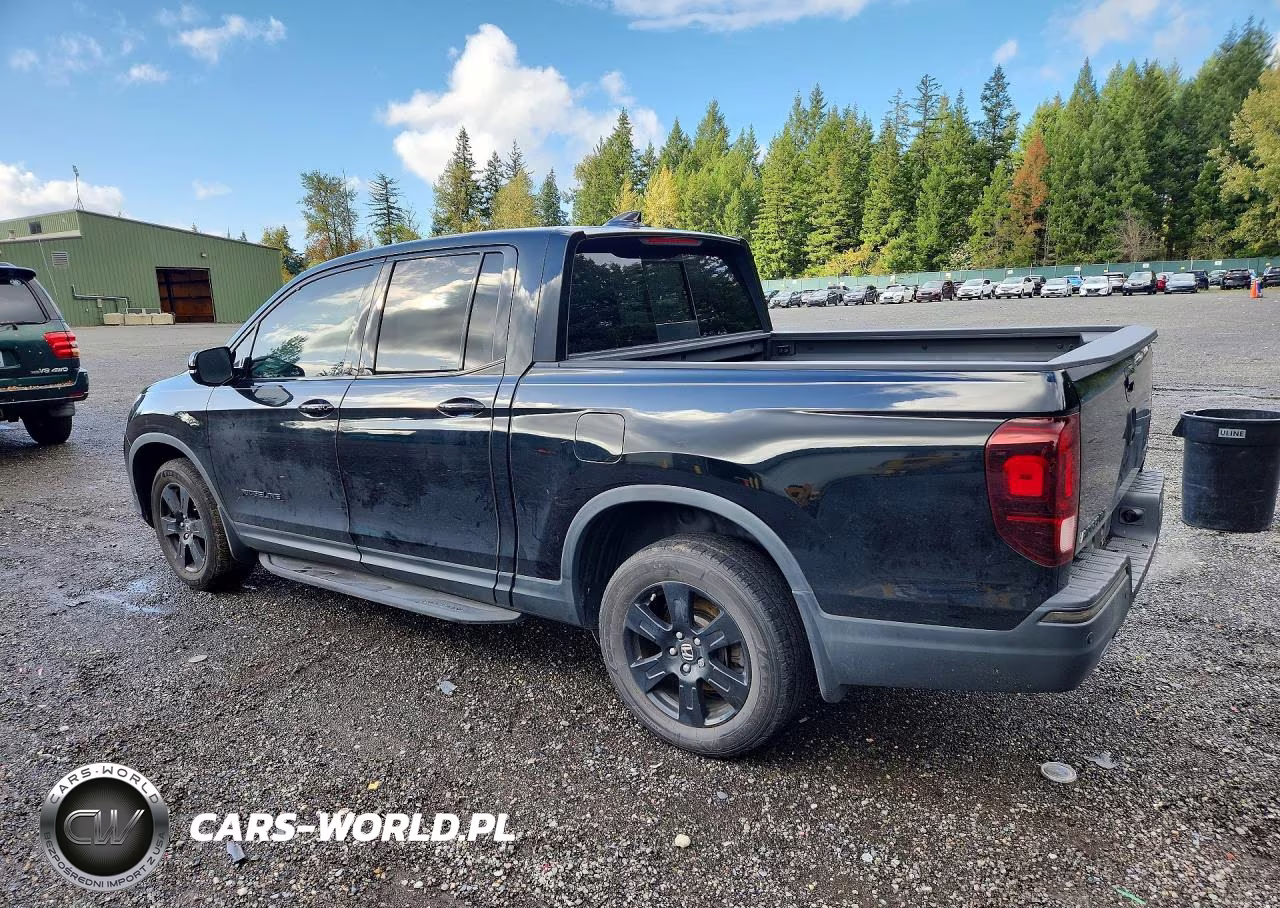 2017 Honda Ridgeline Black Edition VIN:5FPYK3F89HB033837 - 2