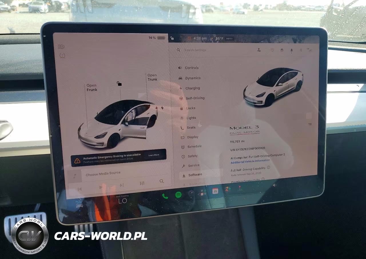 2021 Tesla Model 3 VIN:5YJ3E1EC3MF000928 - 9