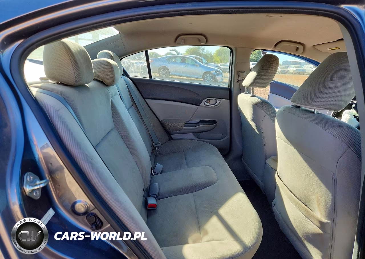 2012 Honda Civic Lx VIN:19XFB2F55CE091765 - 10