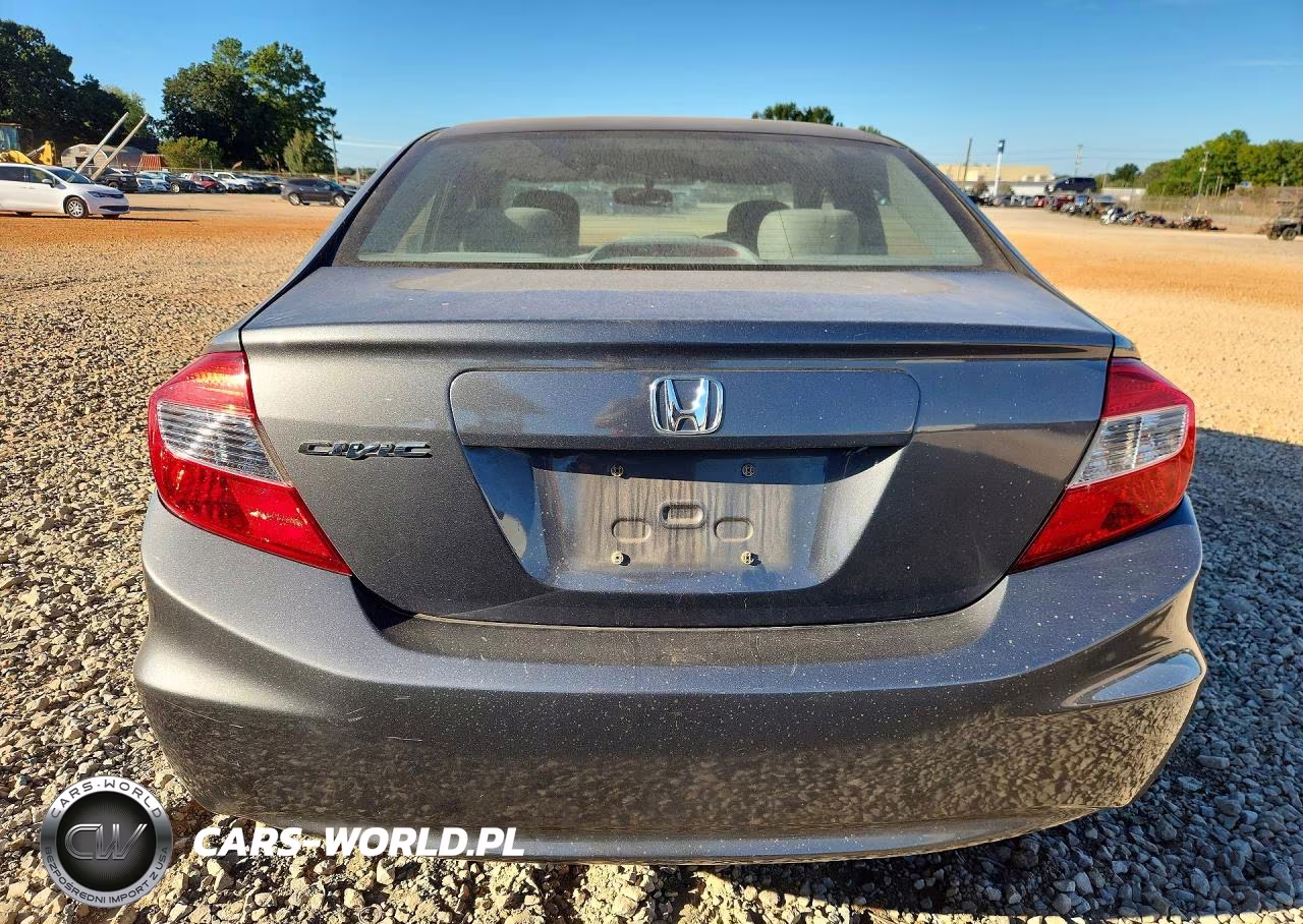 2012 Honda Civic Lx VIN:19XFB2F55CE091765 - 6