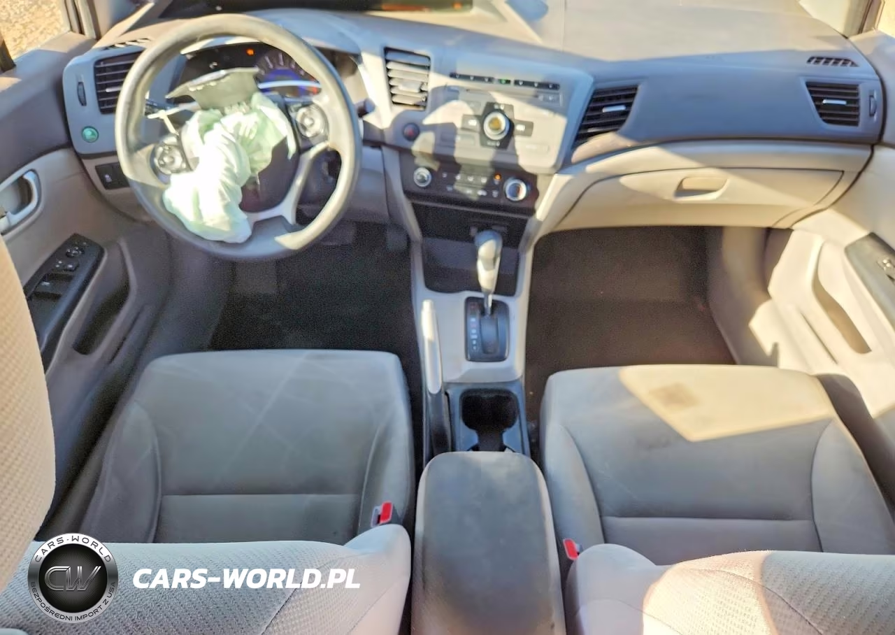 2012 Honda Civic Lx VIN:19XFB2F55CE091765 - 8