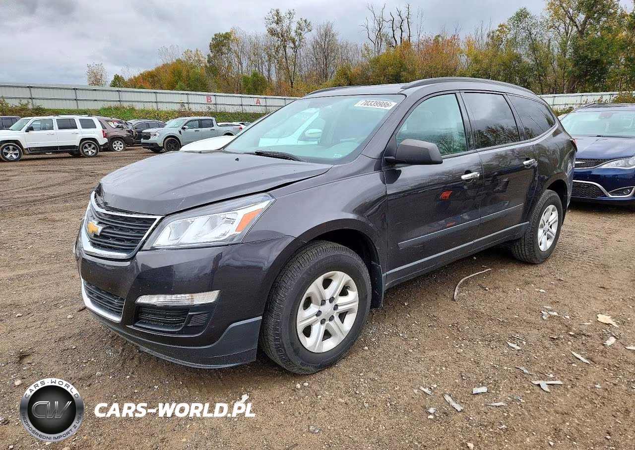 2017 Chevrolet Traverse Ls VIN:1GNKRFKD9HJ197281 - 1