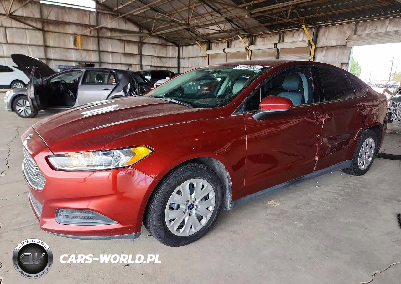 2014 Ford Fusion S VIN:3FA6P0G75ER337656 - 1
