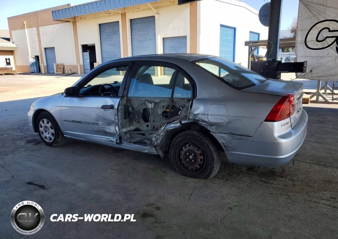 2001 Honda Civic Lx VIN:2HGES16501H545770 - 2