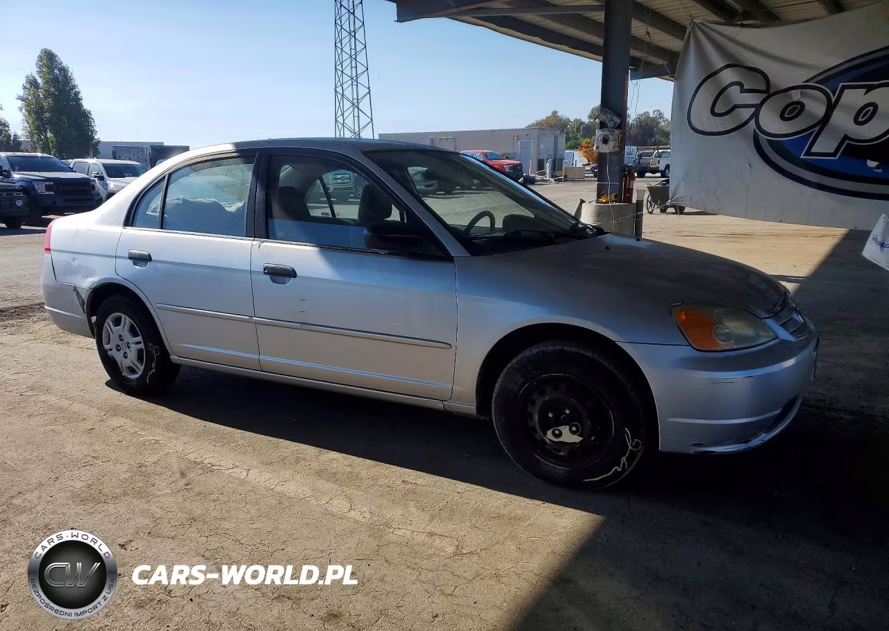 2001 Honda Civic Lx VIN:2HGES16501H545770 - 4