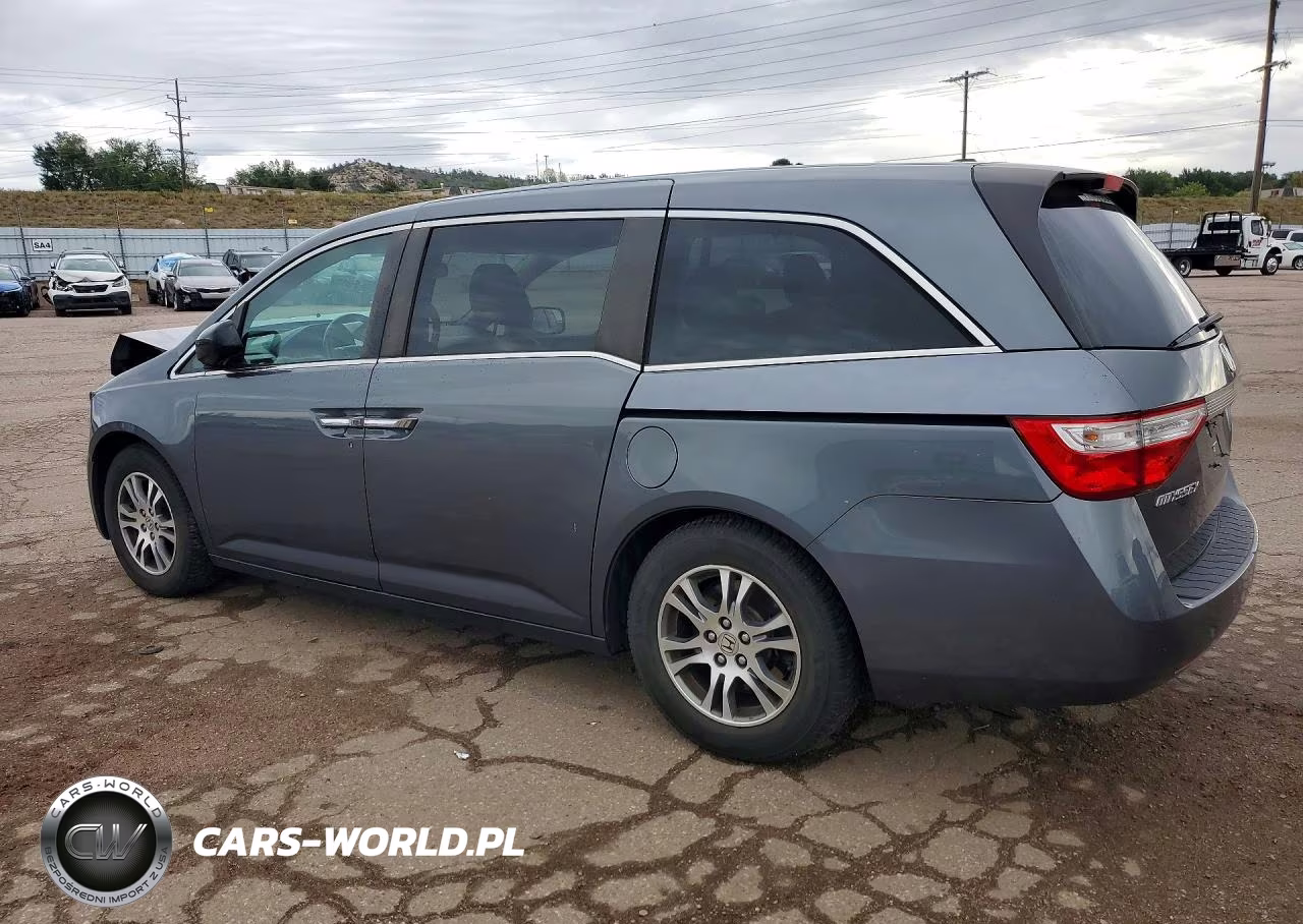 2013 Honda Odyssey Exl VIN:5FNRL5H6XDB034488 - 2