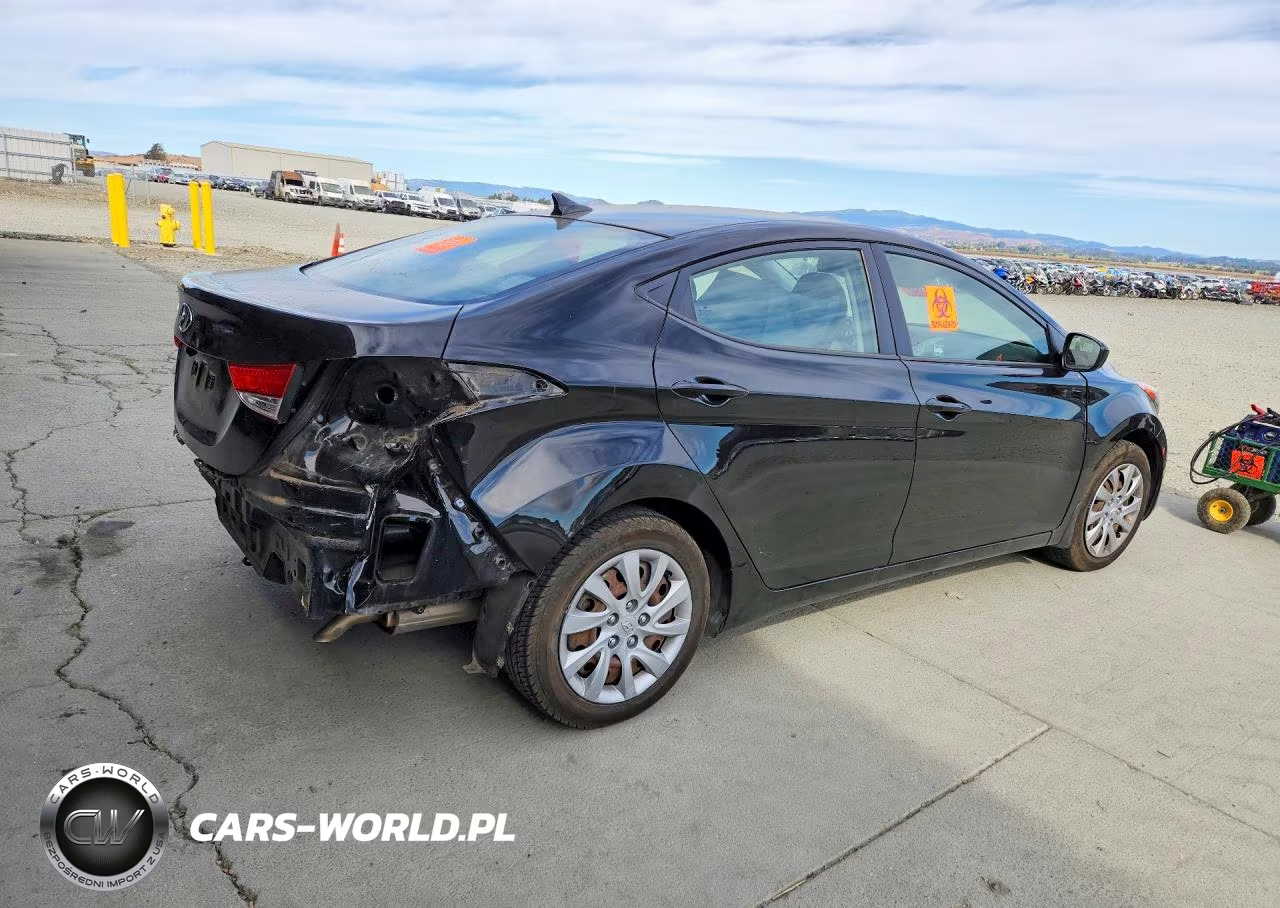 2013 Hyundai Elantra Gls VIN:KMHDH4AE4DU523852 - 3