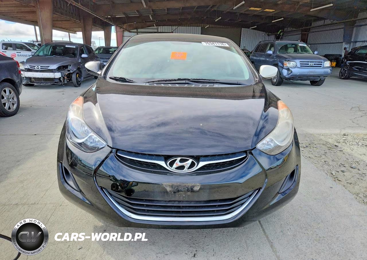 2013 Hyundai Elantra Gls VIN:KMHDH4AE4DU523852 - 5