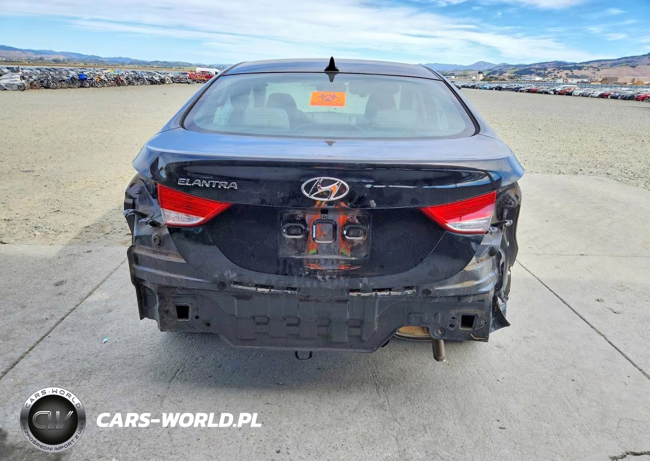 2013 Hyundai Elantra Gls VIN:KMHDH4AE4DU523852 - 6