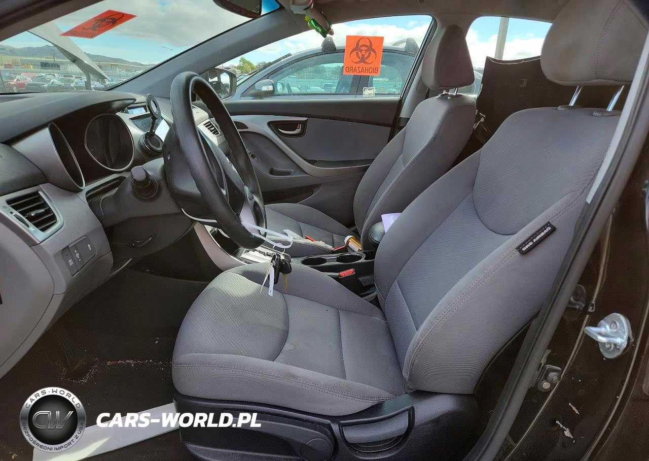 2013 Hyundai Elantra Gls VIN:KMHDH4AE4DU523852 - 7