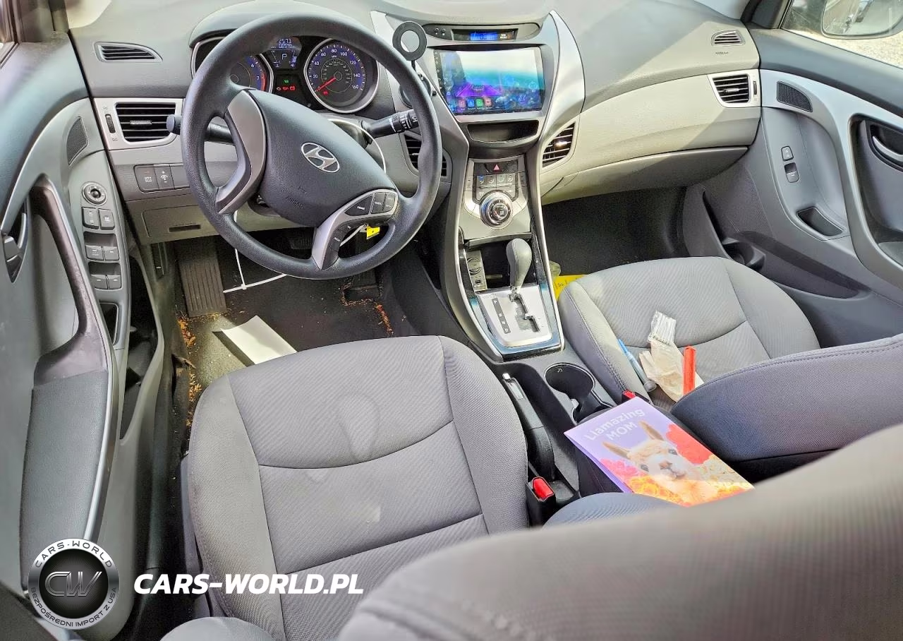 2013 Hyundai Elantra Gls VIN:KMHDH4AE4DU523852 - 8