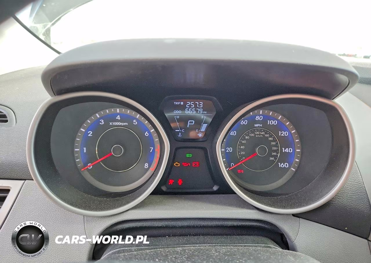 2013 Hyundai Elantra Gls VIN:KMHDH4AE4DU523852 - 9