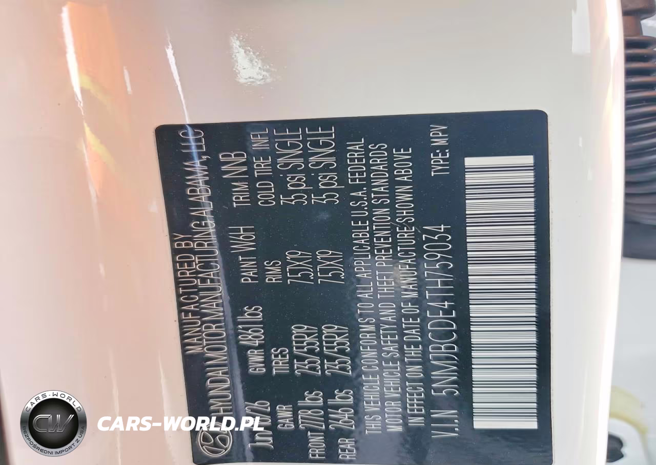2026 Hyundai Tucson Sel Plus VIN:5NMJBCDE4TH759034 - 13
