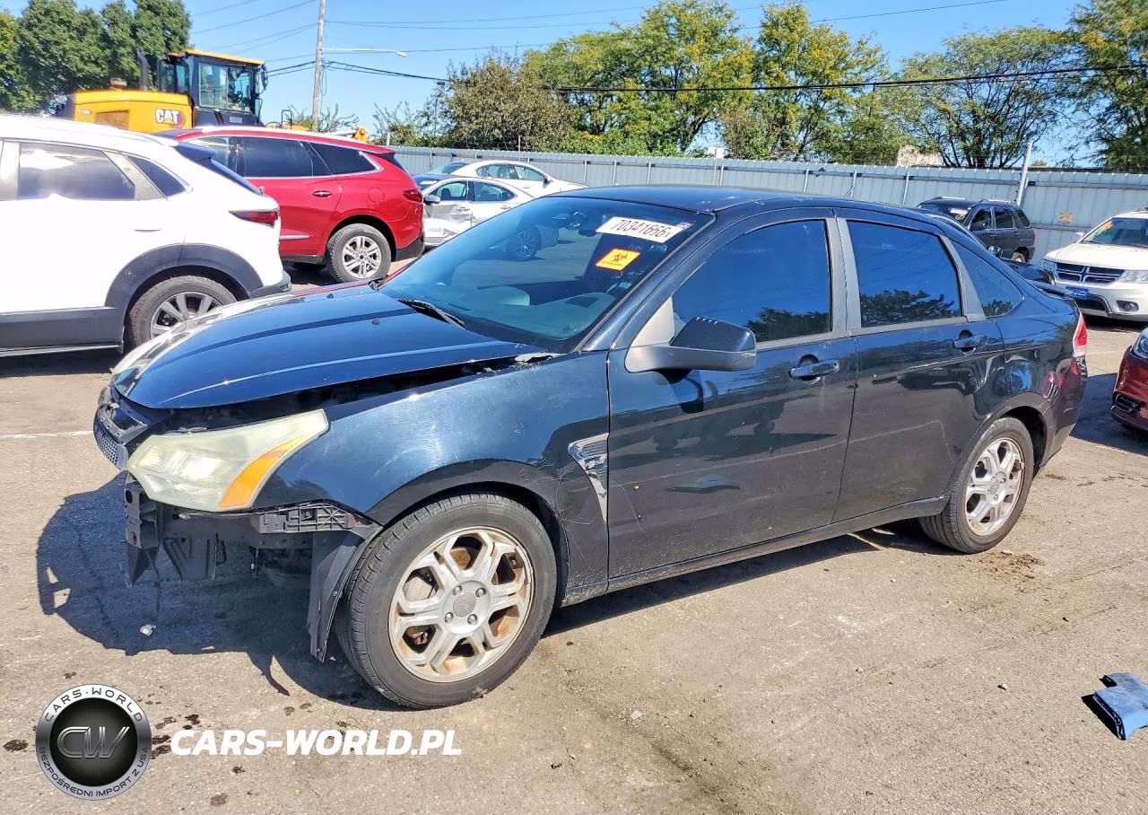 2008 Ford Focus Se VIN:1FAHP35N08W233346 - 1