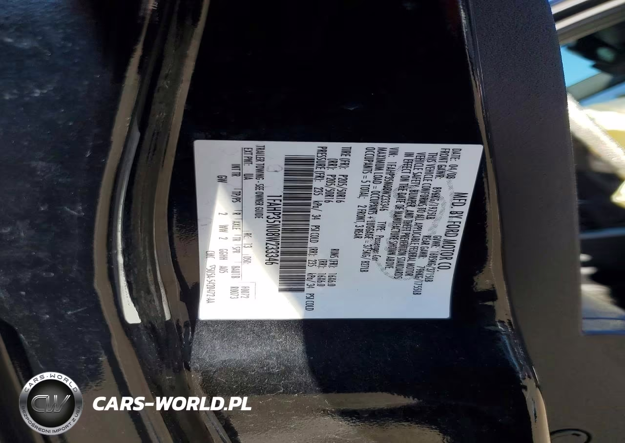 2008 Ford Focus Se VIN:1FAHP35N08W233346 - 12