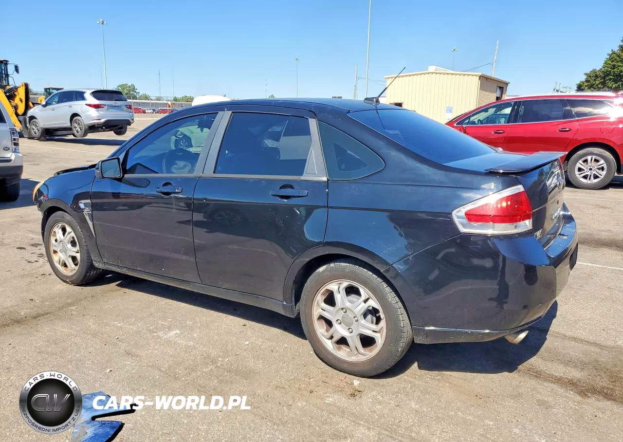 2008 Ford Focus Se VIN:1FAHP35N08W233346 - 2