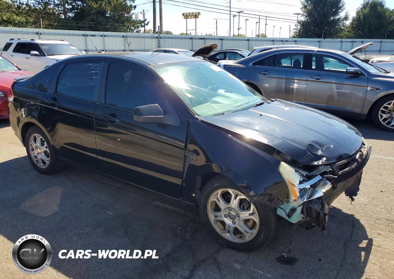 2008 Ford Focus Se VIN:1FAHP35N08W233346 - 4