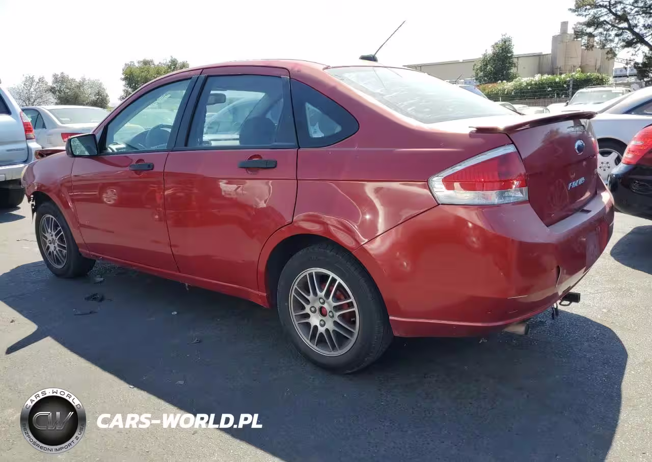 2010 Ford Focus Se VIN:1FAHP3FNXAW260879 - 2