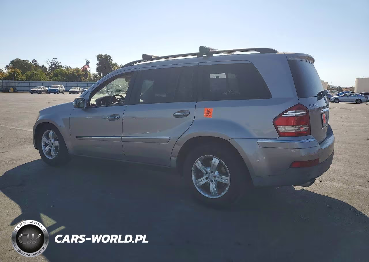 2007 Mercedes-Benz Gl 450 4Matic VIN:4JGBF71EX7A115487 - 2