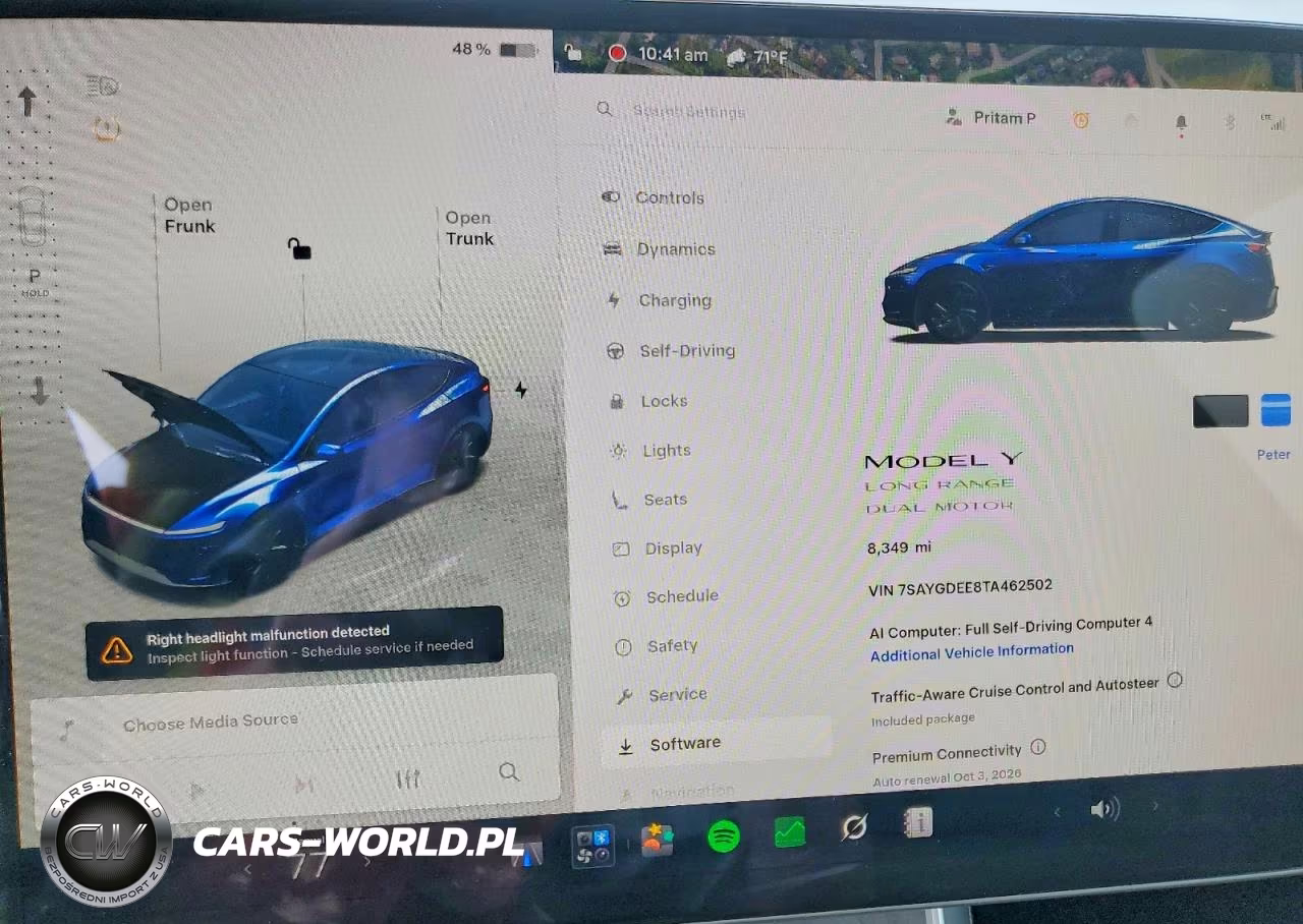 2026 Tesla Model Y VIN:7SAYGDEE8TA462502 - 9