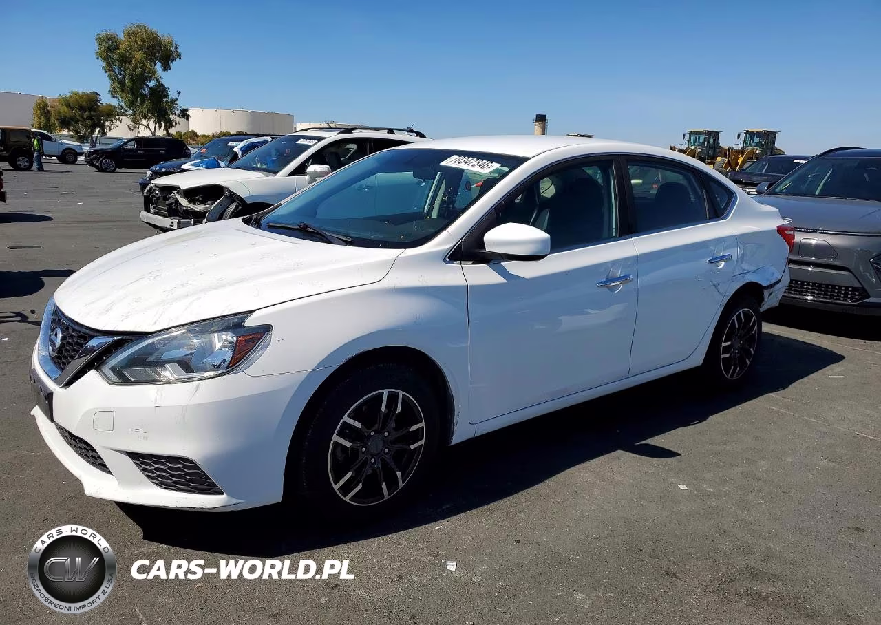 2017 Nissan Sentra Sv VIN:3N1AB7AP5HL664833 - 1