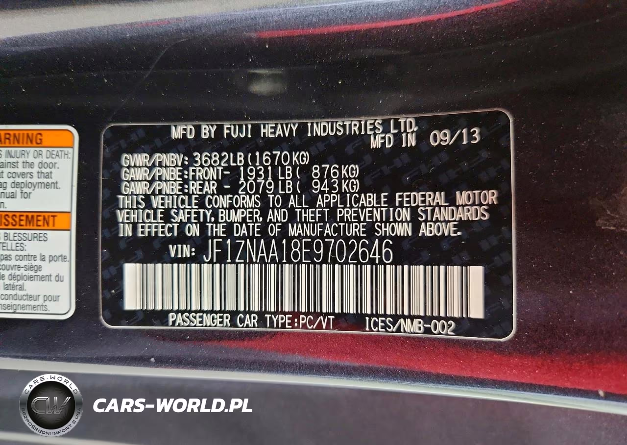 2014 Scion Fr-S Base VIN:JF1ZNAA18E9702646 - 12