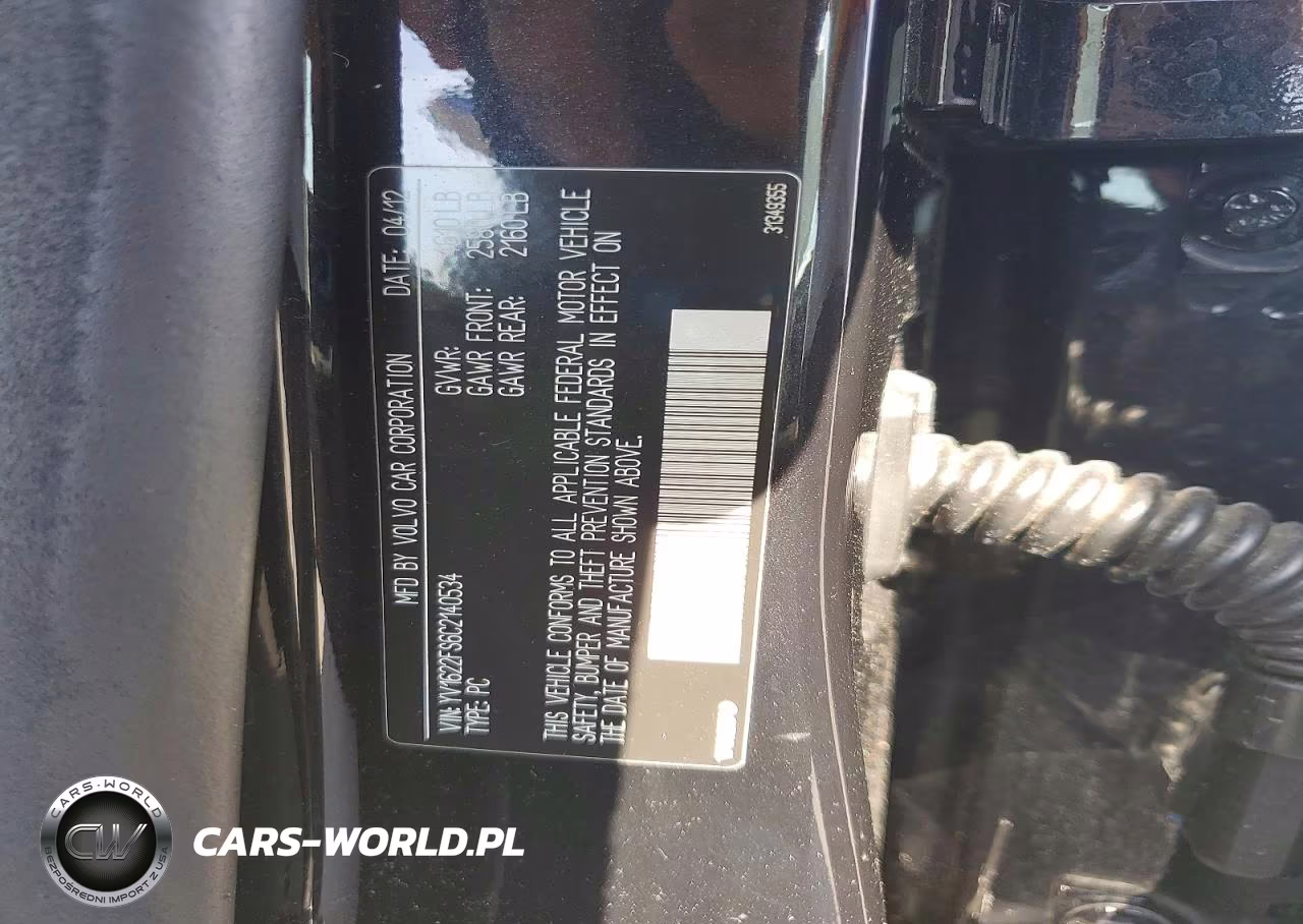 2012 Volvo S60 T5 VIN:YV1622FS6C2140534 - 13