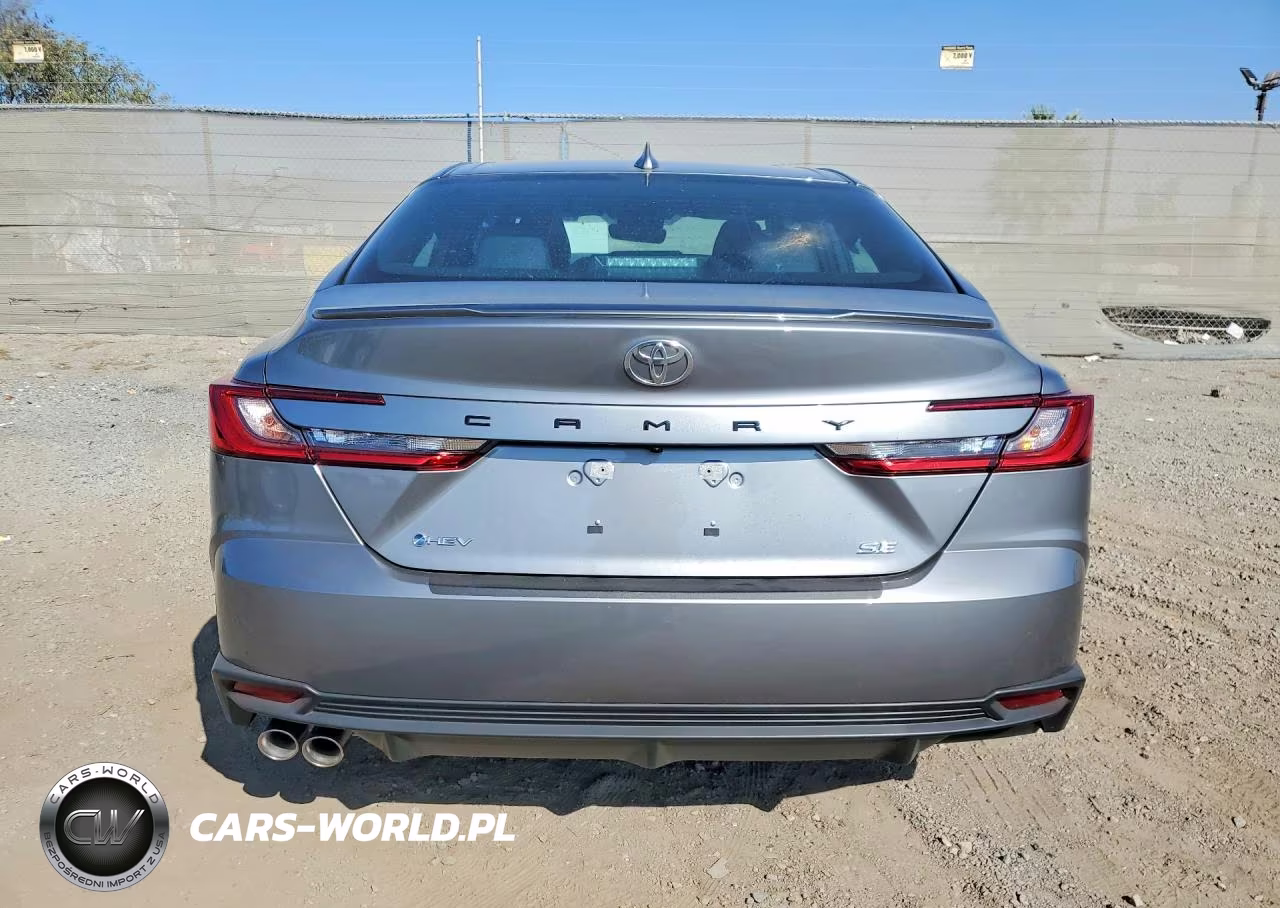 2026 Toyota Camry Se VIN:4T1DAACK4TU343856 - 6