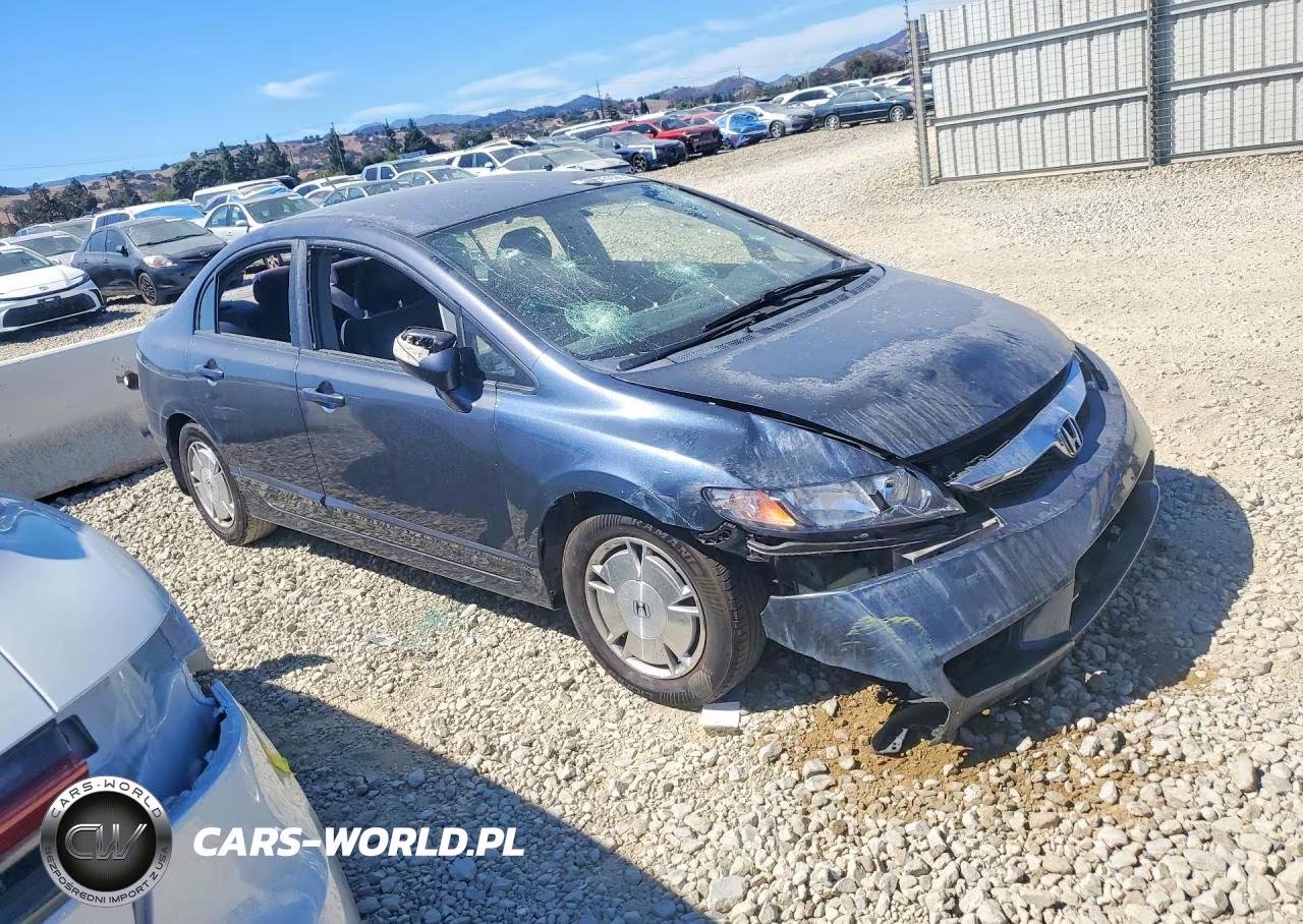 2009 Honda Civic Hybrid VIN:JHMFA36209S006866 - 4