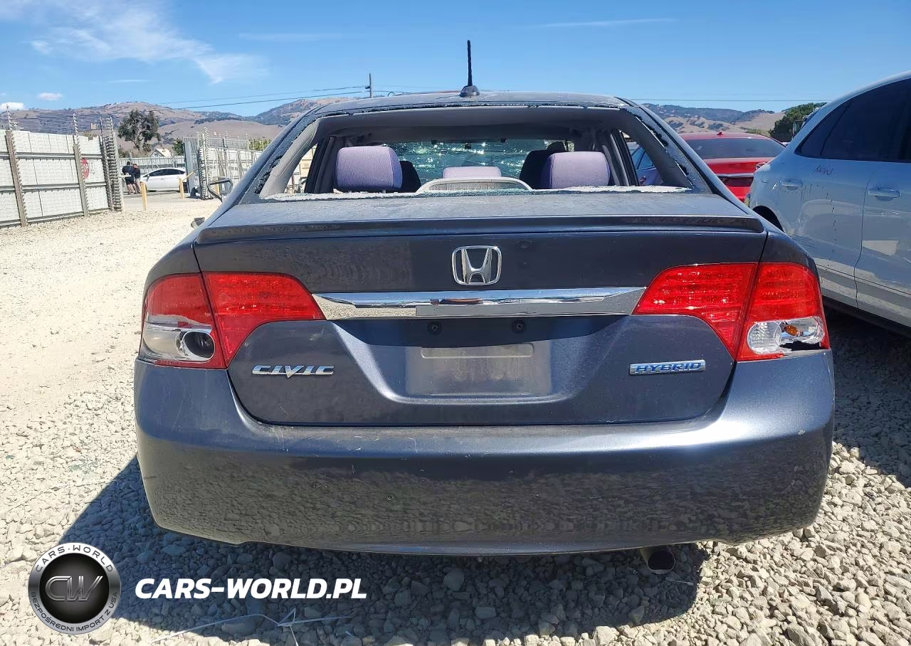 2009 Honda Civic Hybrid VIN:JHMFA36209S006866 - 6