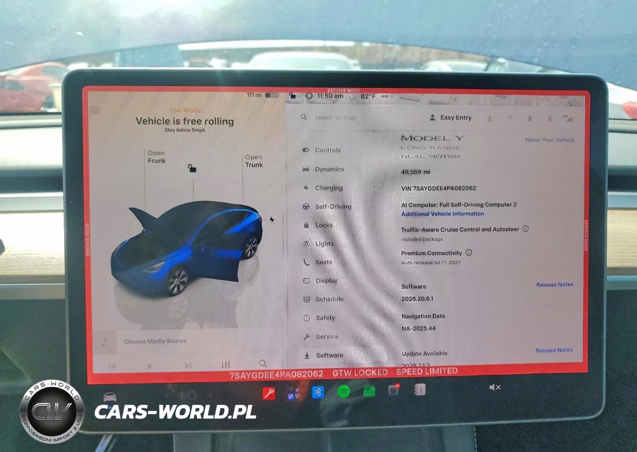 2023 Tesla Model Y VIN:7SAYGDEE4PA082062 - 9