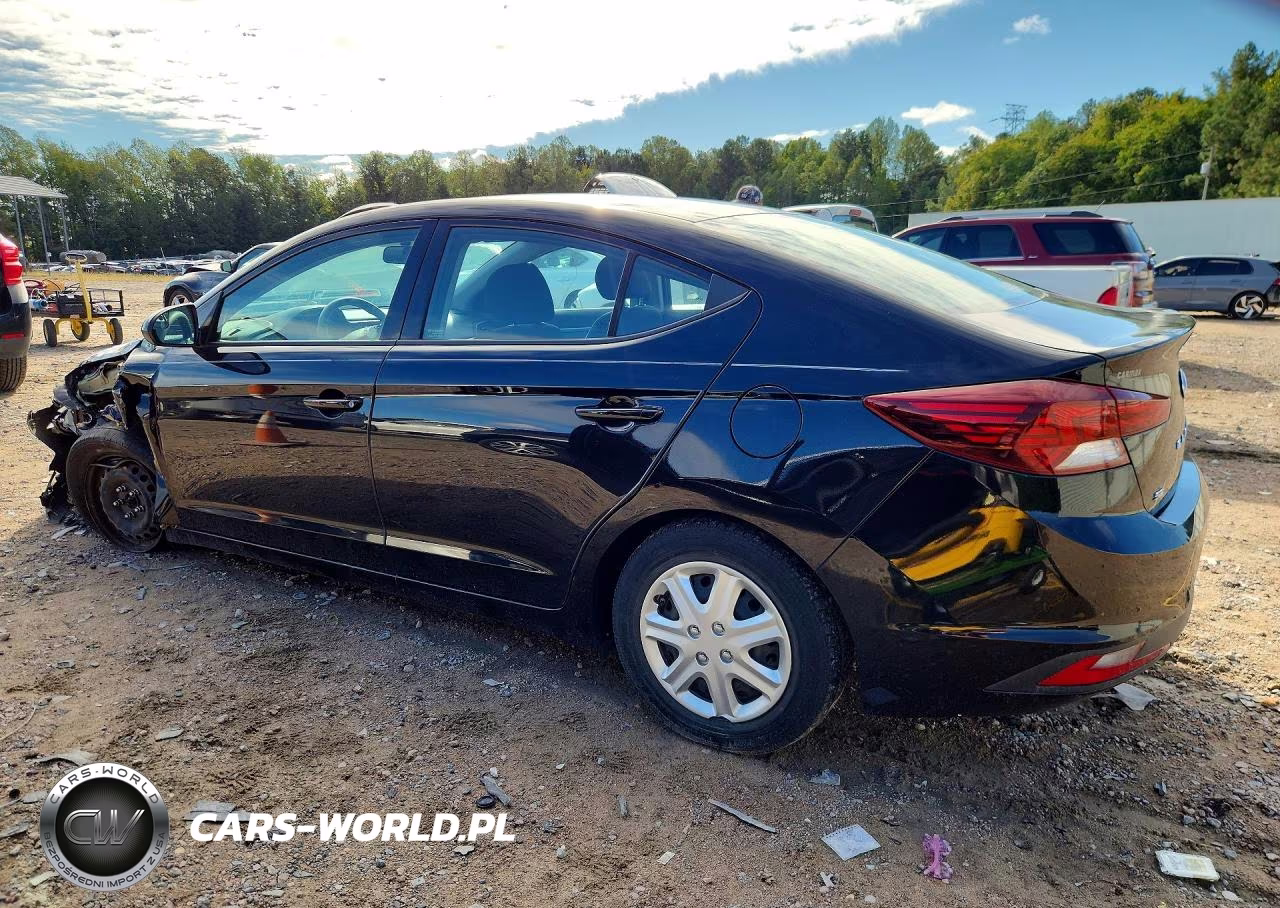 2019 Hyundai Elantra Se VIN:KMHD74LFXKU762831 - 2