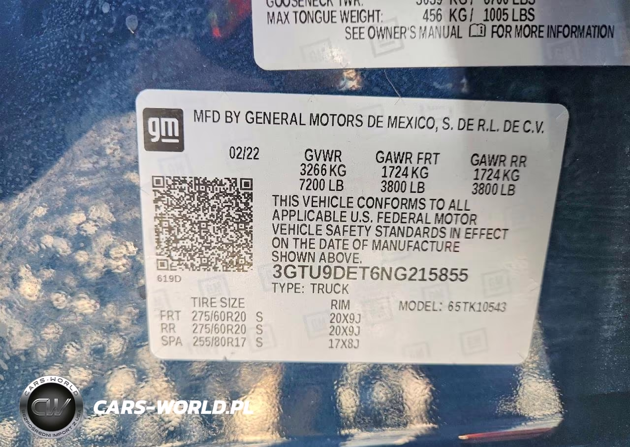 2022 GMC Sierra Limited K1500 Slt VIN:3GTU9DET6NG215855 - 13