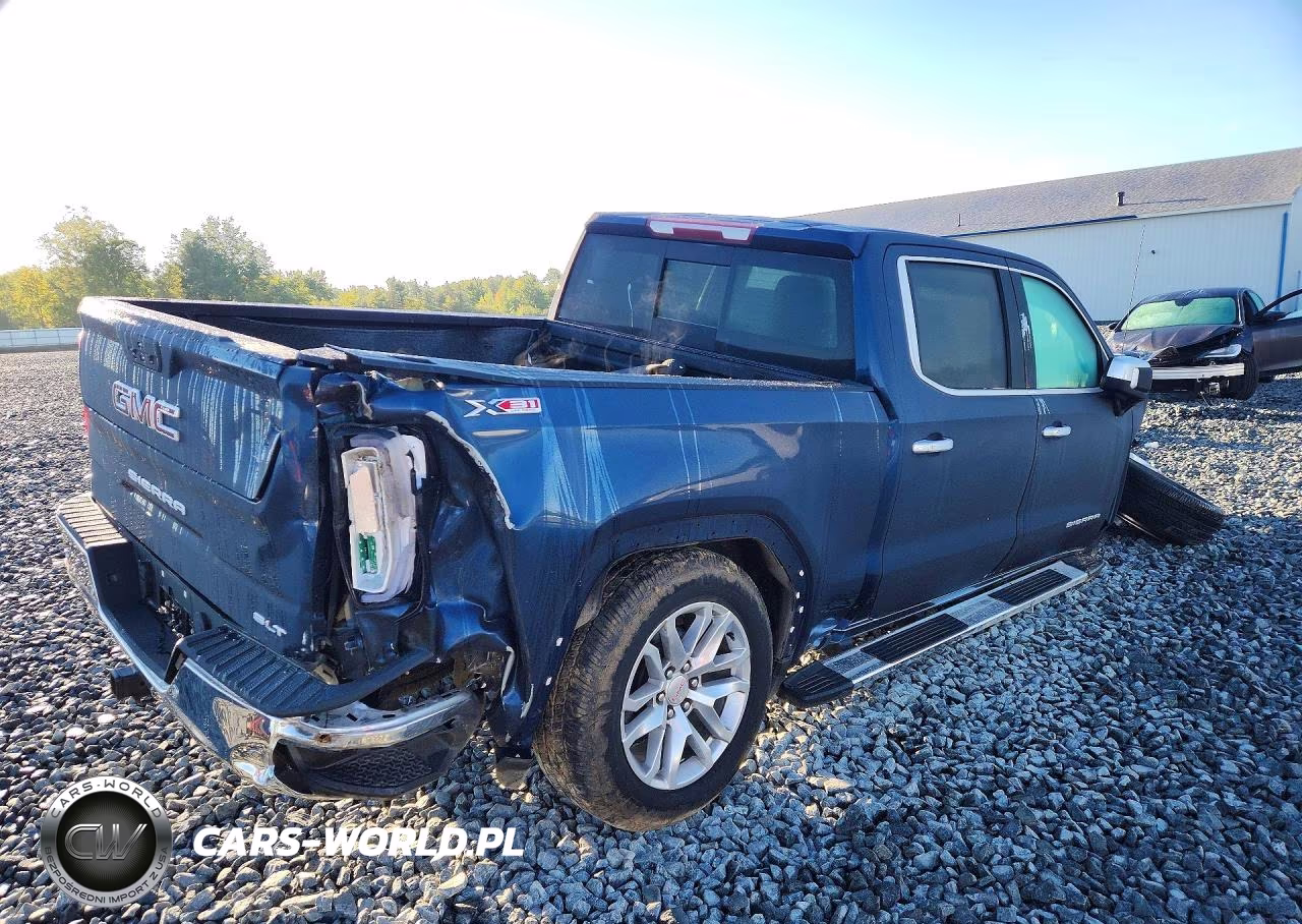 2022 GMC Sierra Limited K1500 Slt VIN:3GTU9DET6NG215855 - 3
