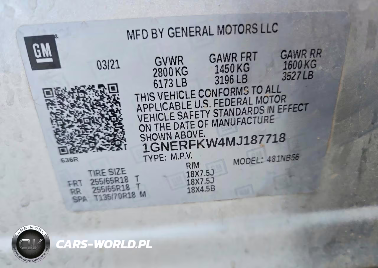 2021 Chevrolet Traverse Ls VIN:1GNERFKW4MJ187718 - 13