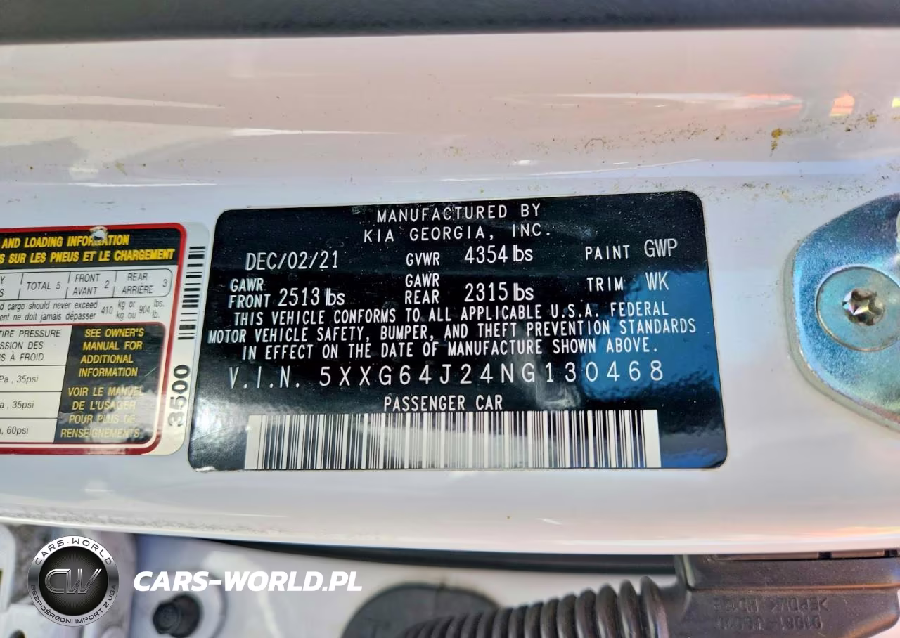 2022 Kia K5 Gt Line VIN:5XXG64J24NG130468 - 12