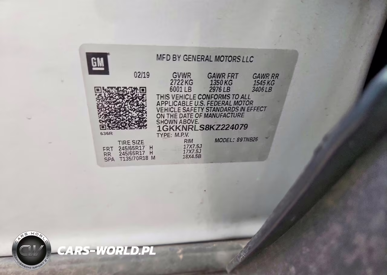 2019 GMC Acadia Sle VIN:1GKKNRLS8KZ224079 - 14