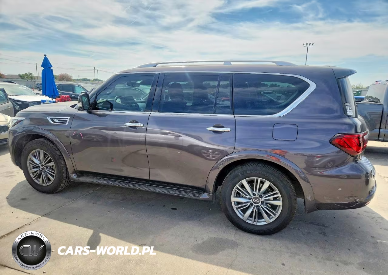 2022 Infiniti Qx80 Luxe VIN:JN8AZ2AF5N9742135 - 2