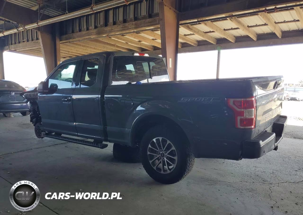 2020 Ford F150 Super Cab VIN:1FTFX1E50LFB20284 - 2