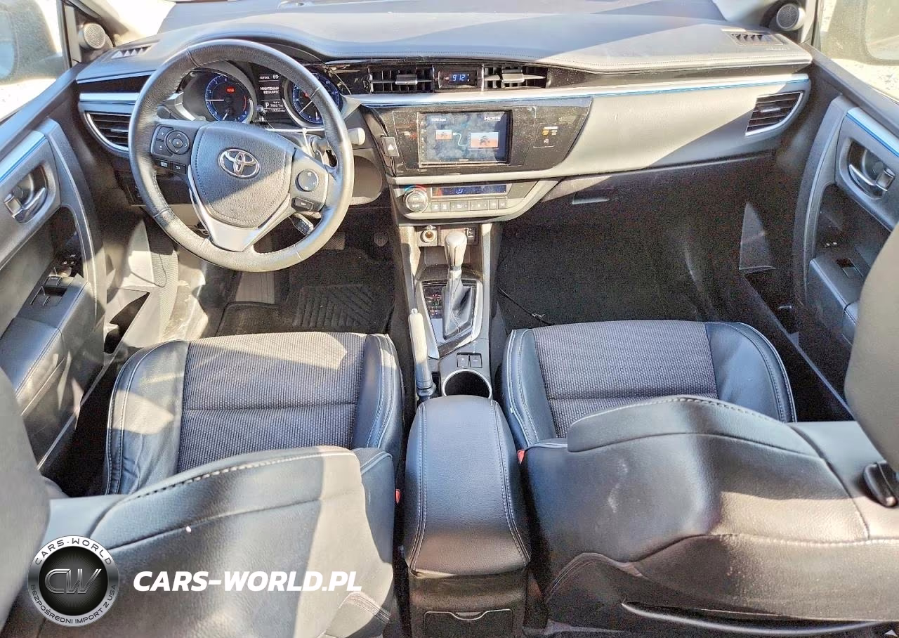 2015 Toyota Corolla S Plus VIN:5YFBURHE6FP339040 - 8