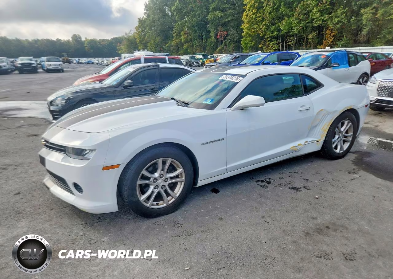 2014 Chevrolet Camaro Ls VIN:2G1FA1E32E9256601 - 1